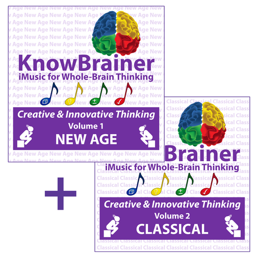 iMUSIC™ KnowBrainer COMPLETE Library of 2 Albums (HQ Digital Download) - SOLUTIONSpeopleSTORE