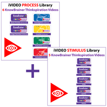 Load image into Gallery viewer, iVIDEOS™ KnowBrainer COMPLETE Library of 11 MP4 Videos (Digital HD Download) - SOLUTIONSpeopleSTORE