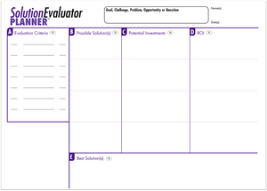 KnowBrainer 10-Tool KIT + 3 iWorksheet Planners + Coaching Webinar - SOLUTIONSpeopleSTORE